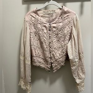 Magnolia Pearl Cropped Jacket